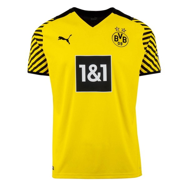Tailandia Camiseta Borussia Dortmund 1ª 2021-2022 Amarillo